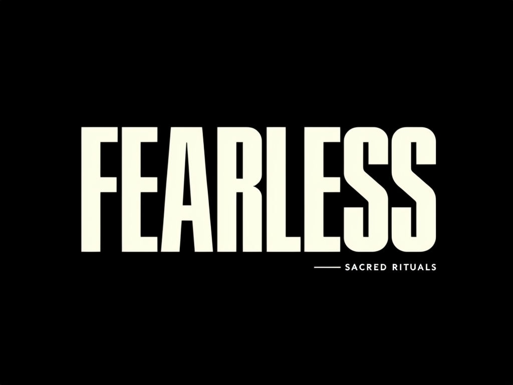 Fearless Bold Typography Design for Empowerment Hats