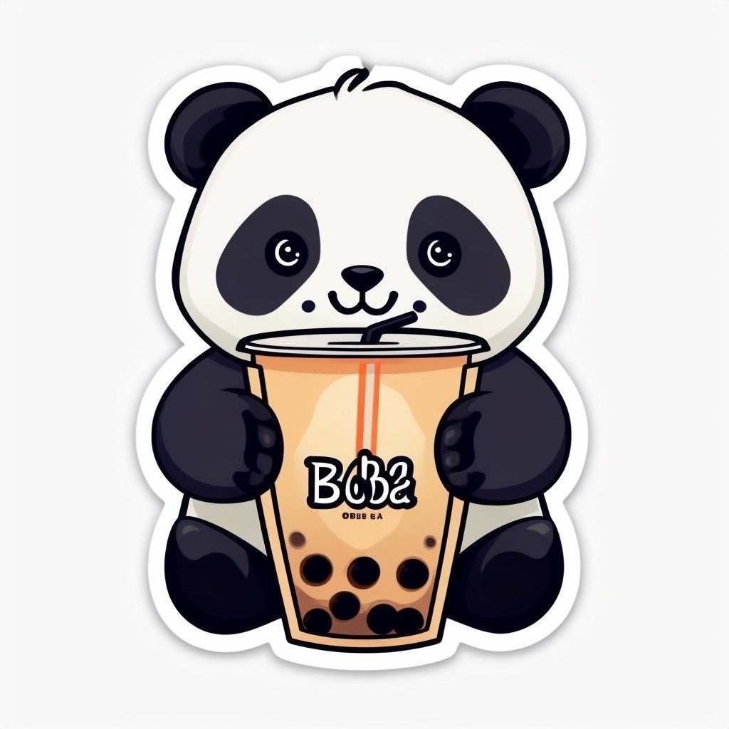 Cute Boba Bear