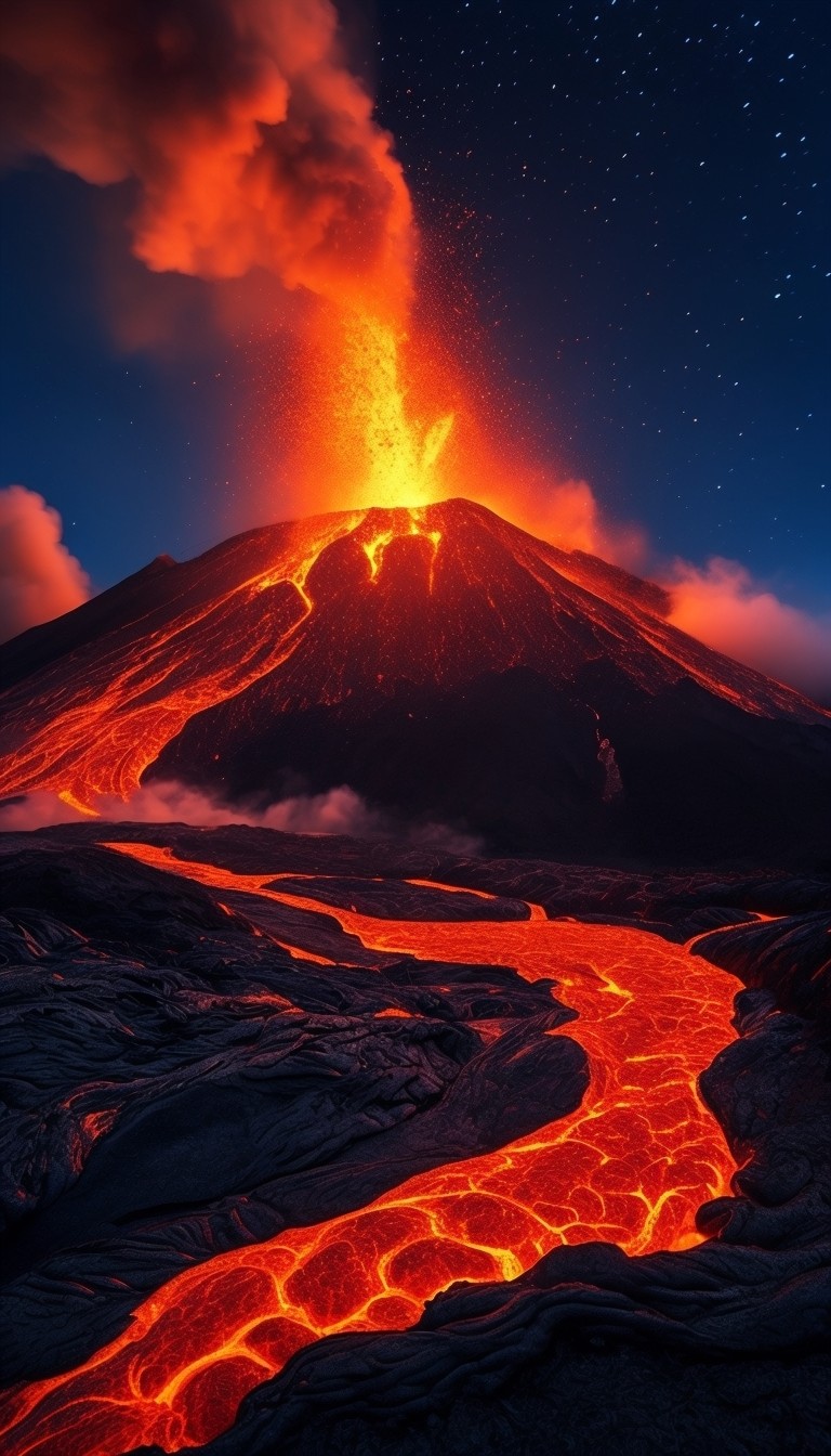 Volcanic fury