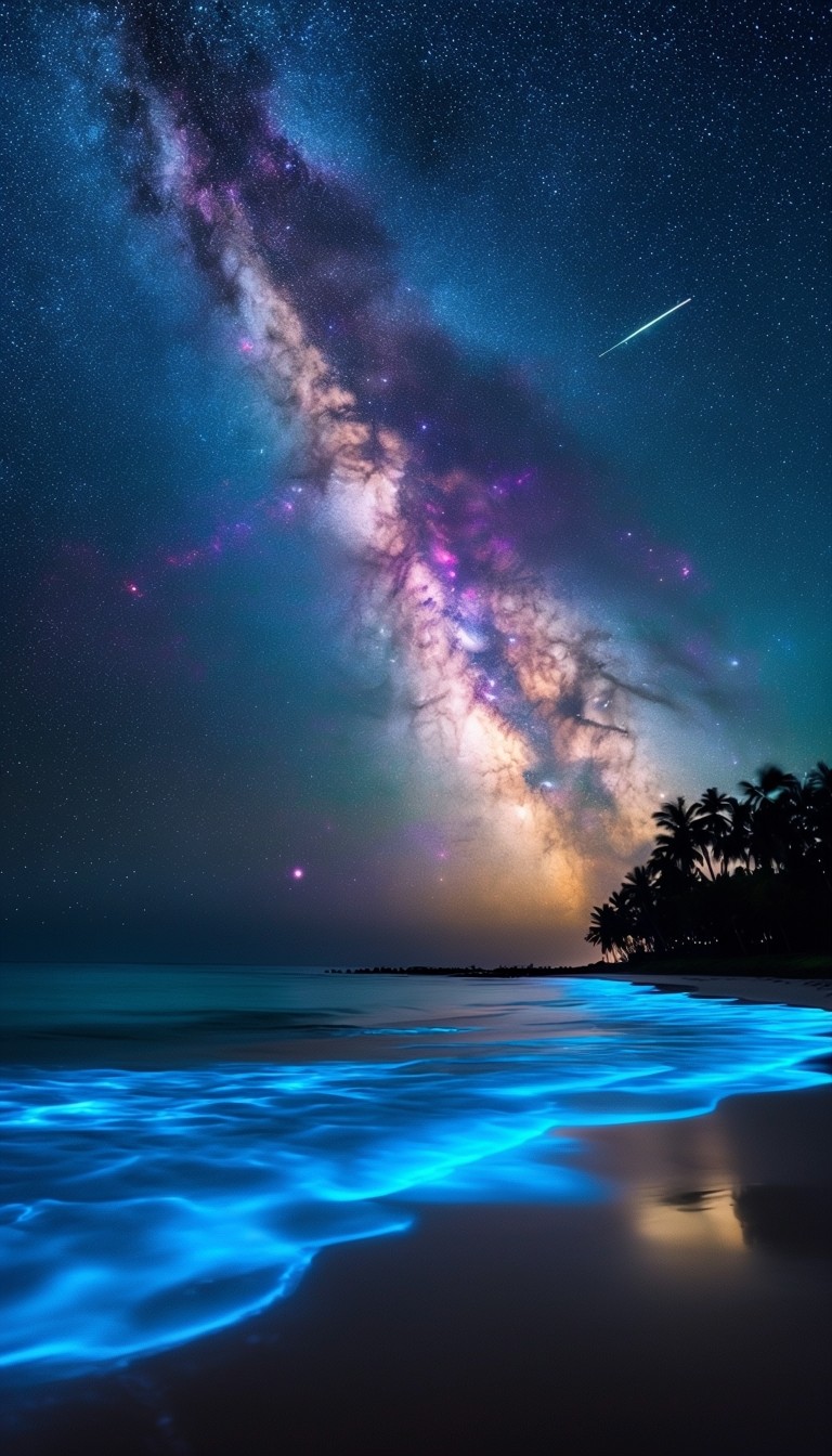 Bioluminescent Beach 