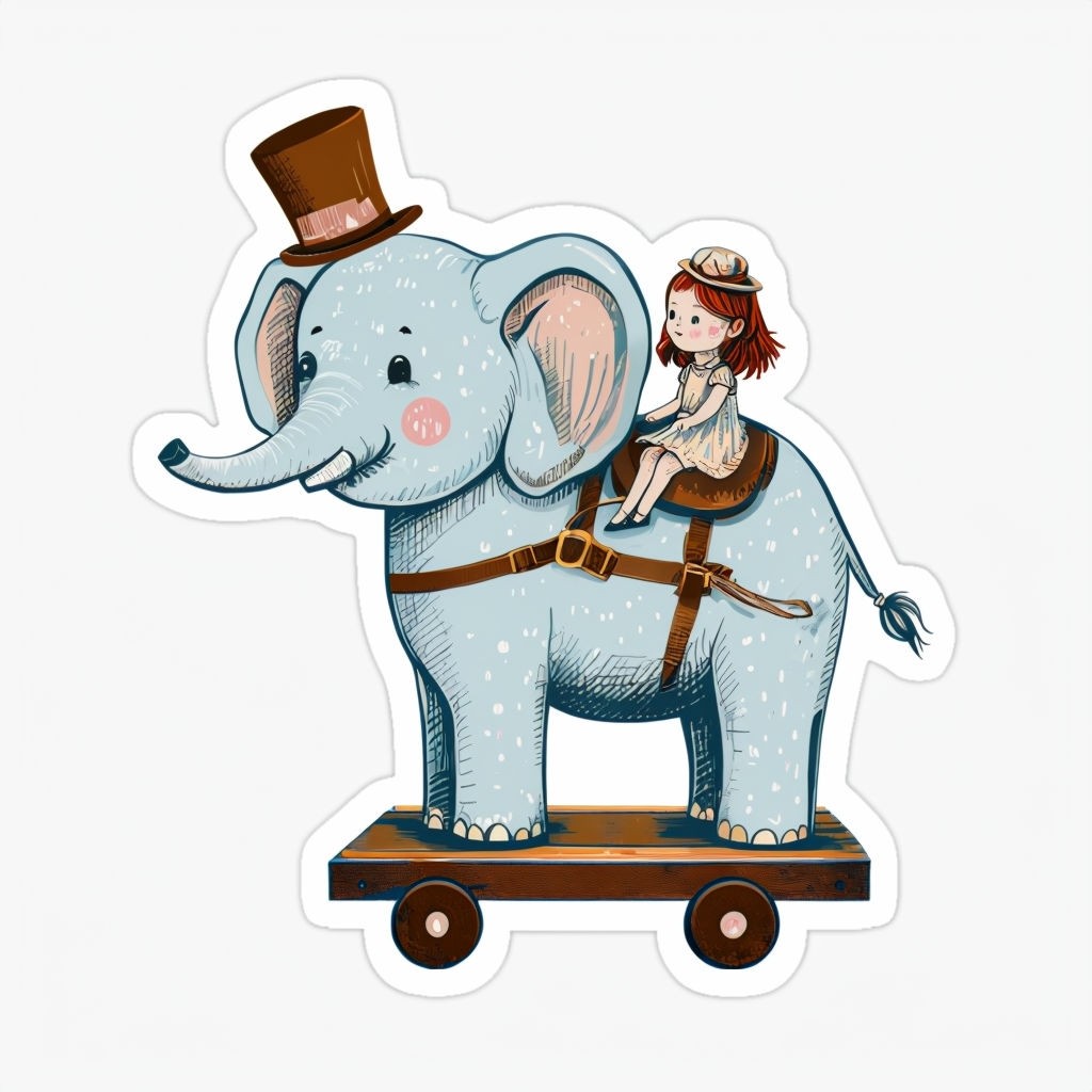 Whimsical Elephant 