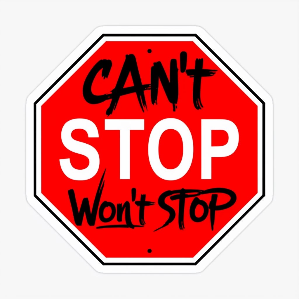  Stop Sign Sticker 