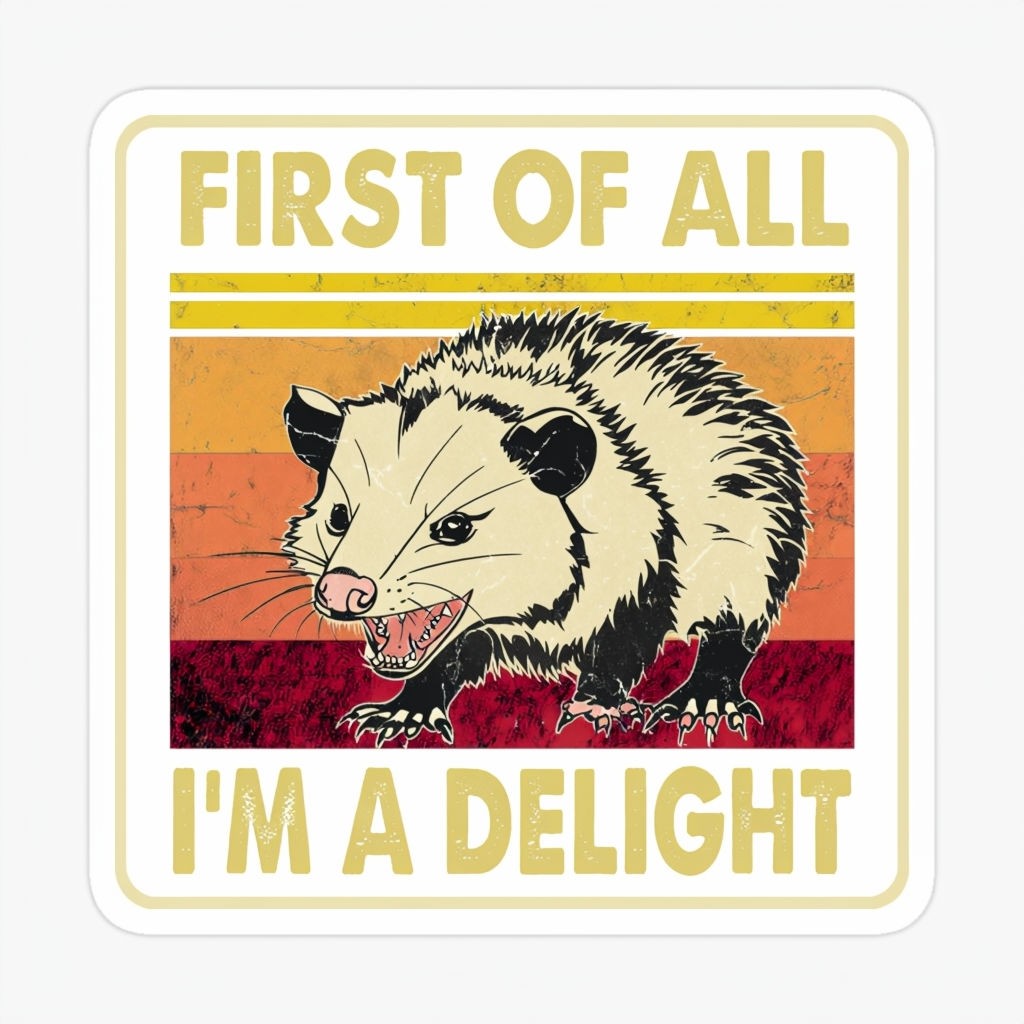 I'm a Delight sticker