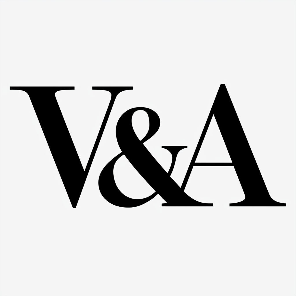 Elegant V&A Minimalist Typography Art Poster