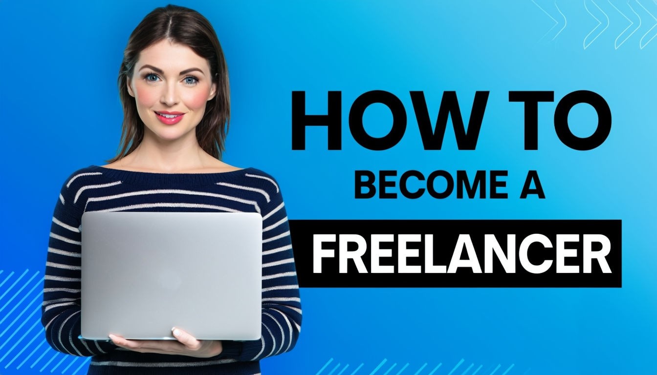 How to Become a Freelancer: YouTube Thumbnail