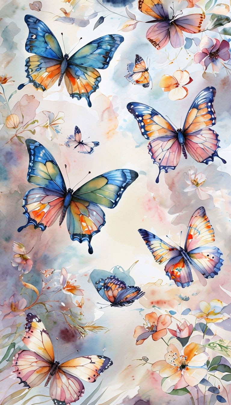 Beautiful butterfly wallpaper