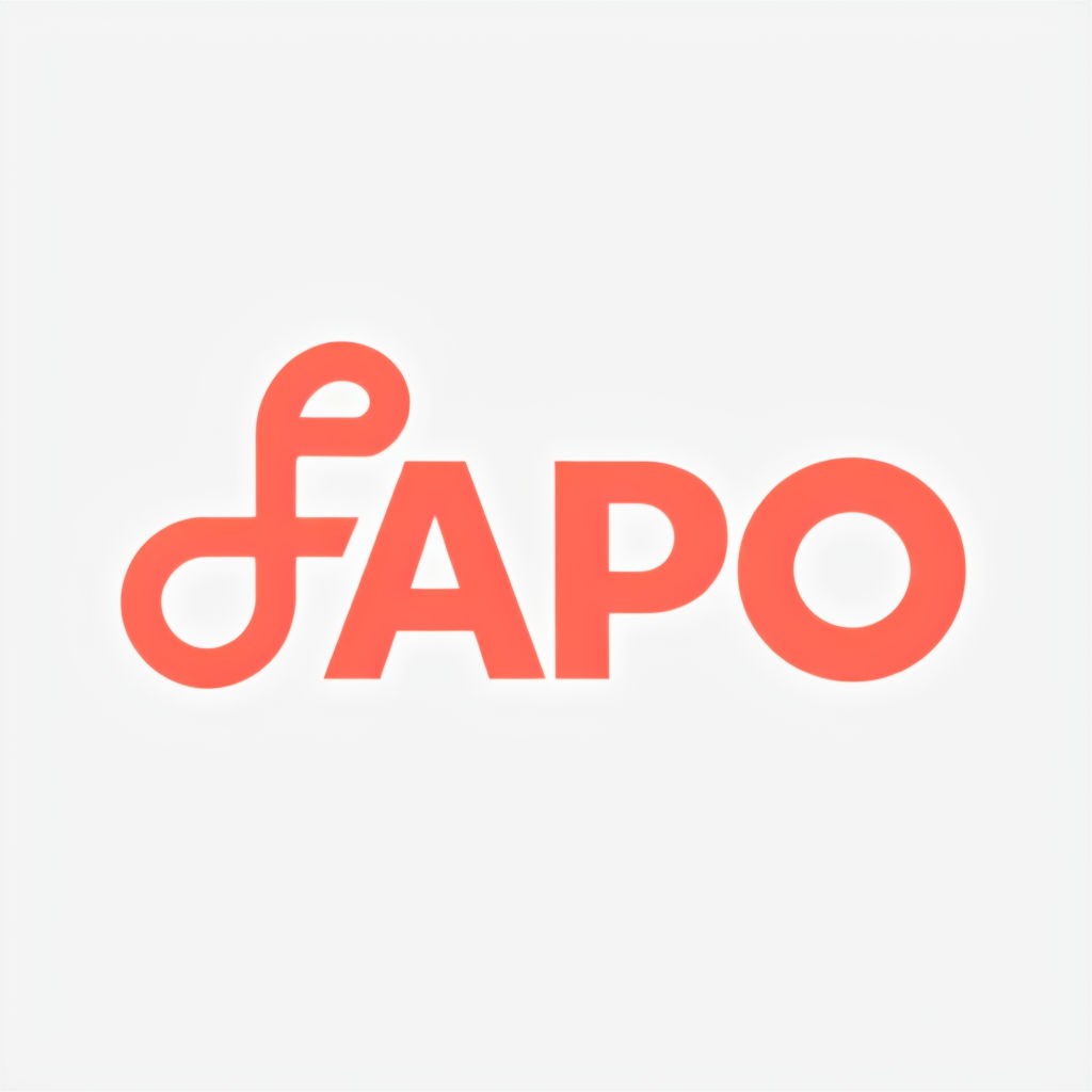 Elegant Minimalist FAPO Logo Design