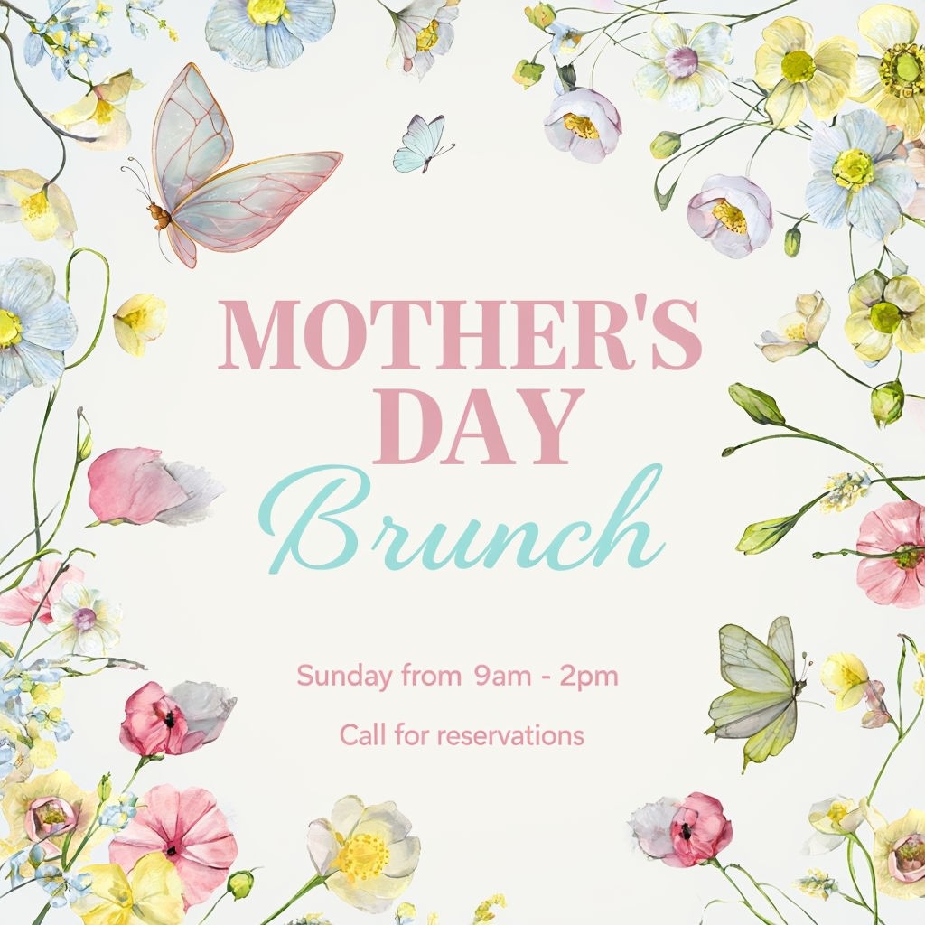 Mother's Day Brunch Promotional Social Post