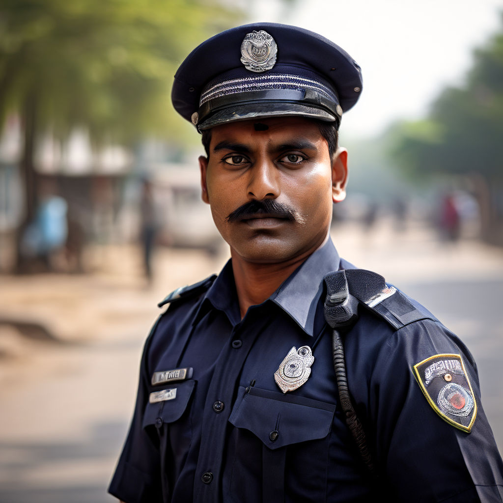 INDIAN POLICE OFFICER by Nikky Salman - Playground