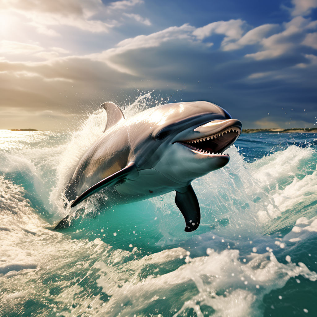 A scary dolphin by Aiden Danielsson - Playground