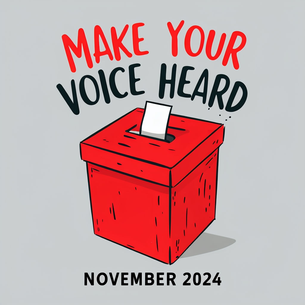 Make Your Voice Heard Ballot Box T-Shirt