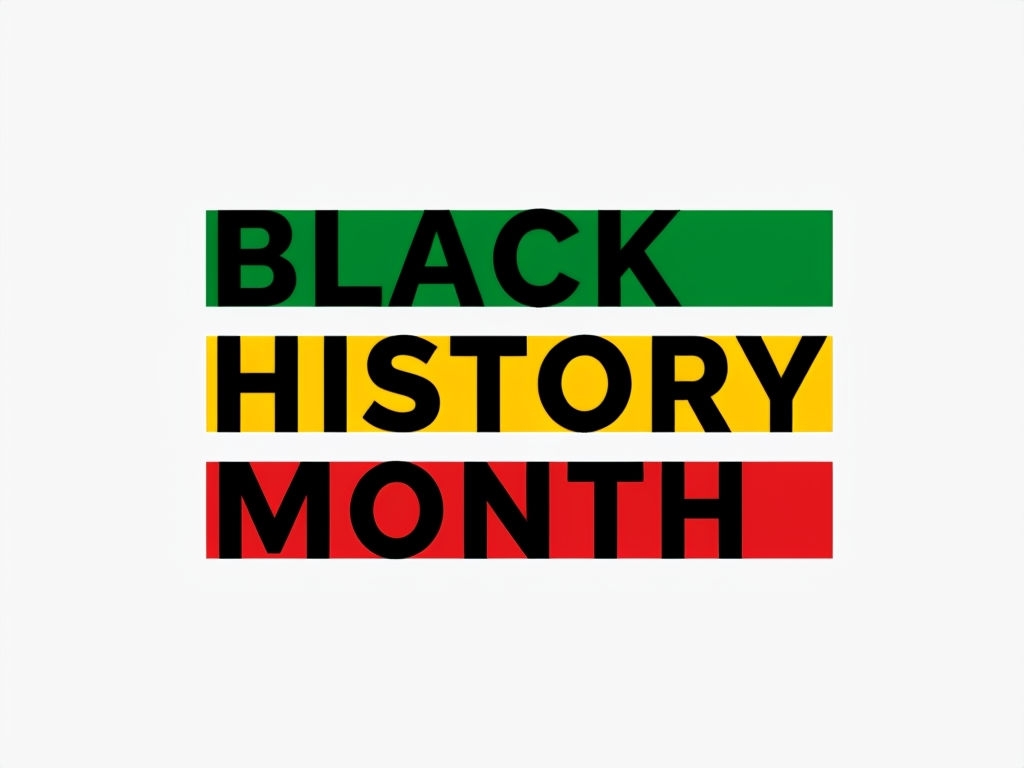 Modern Minimalist Black History Month Graphic T-Shirt