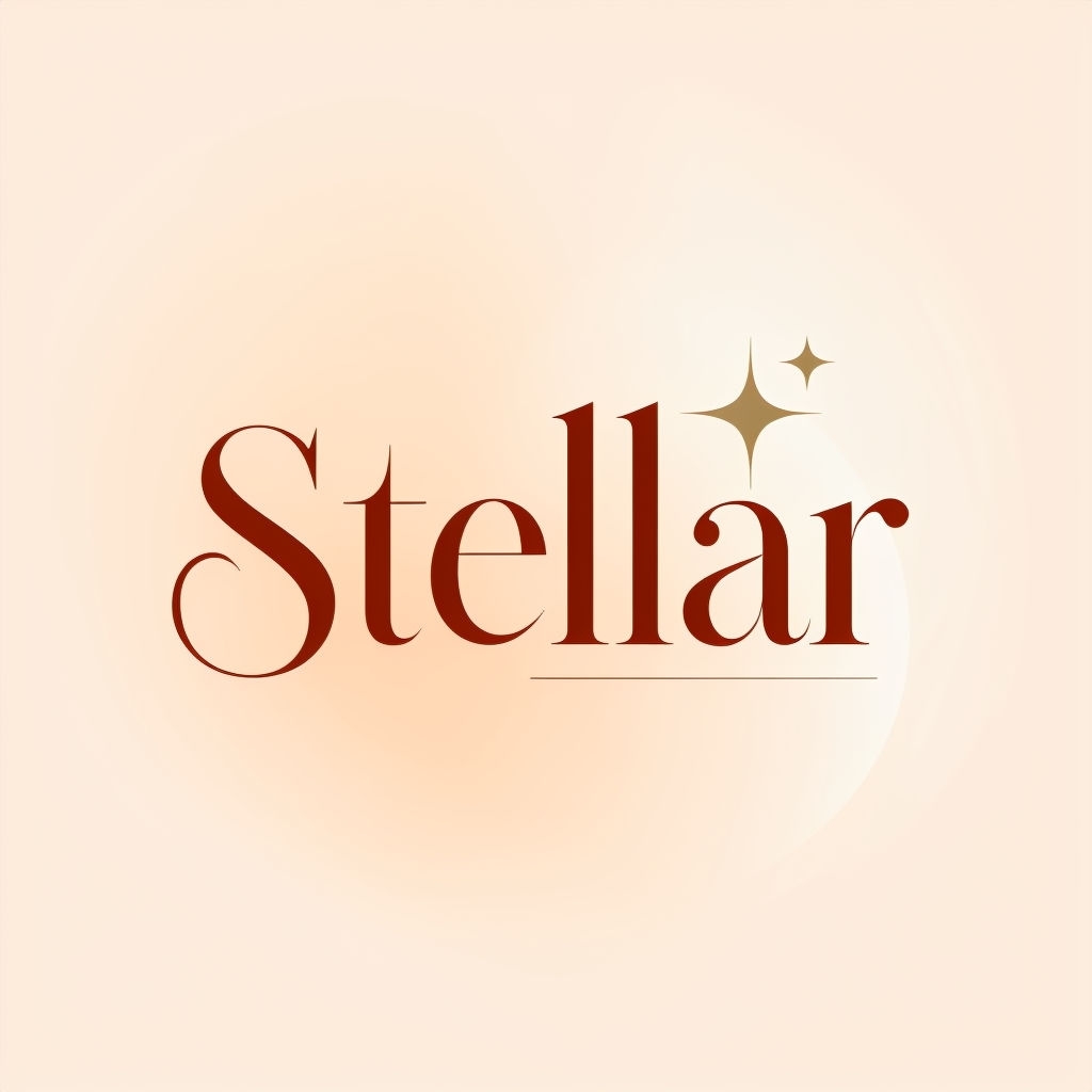 Elegant Vintage Stellar Typography Design T-Shirt