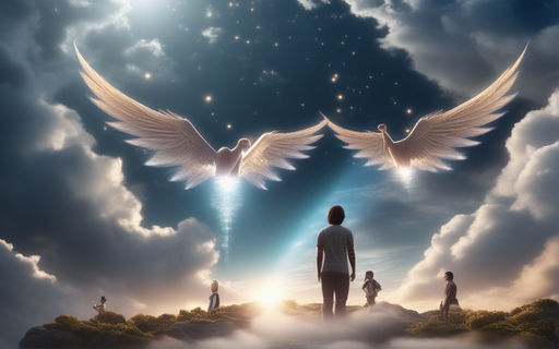 Image of several people in the sky by morgana nega - Playground