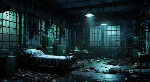 A photo of two-faces room at Arkham insane asylum from dc co... by ...