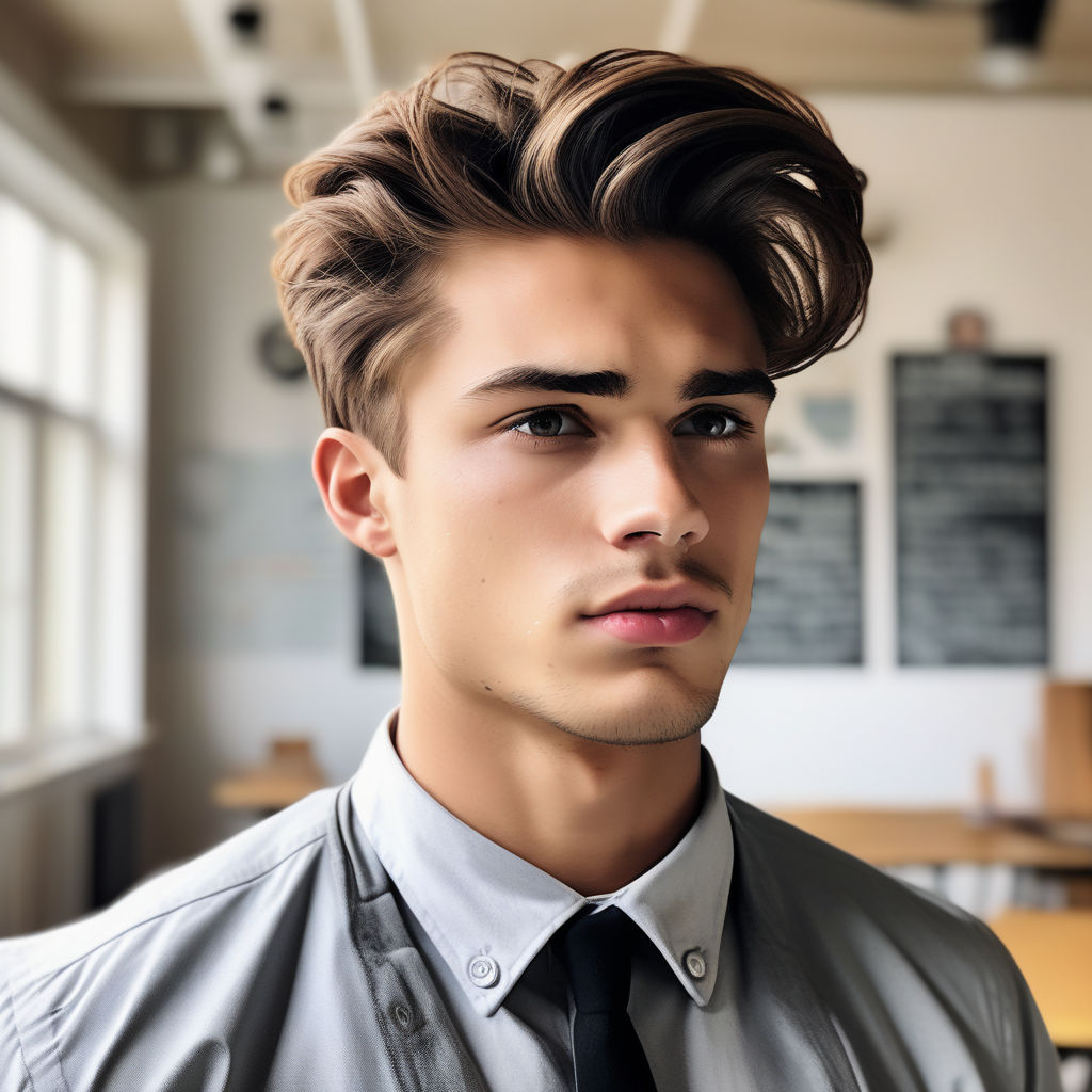 Insane jawline, student by Mark Mannherz - Playground