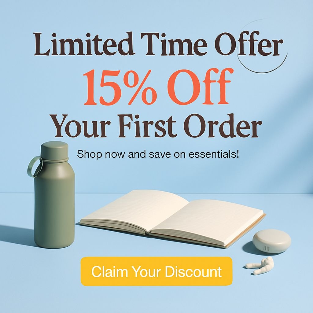Minimalist Limited Time Offer Promotional Banner Design Ads