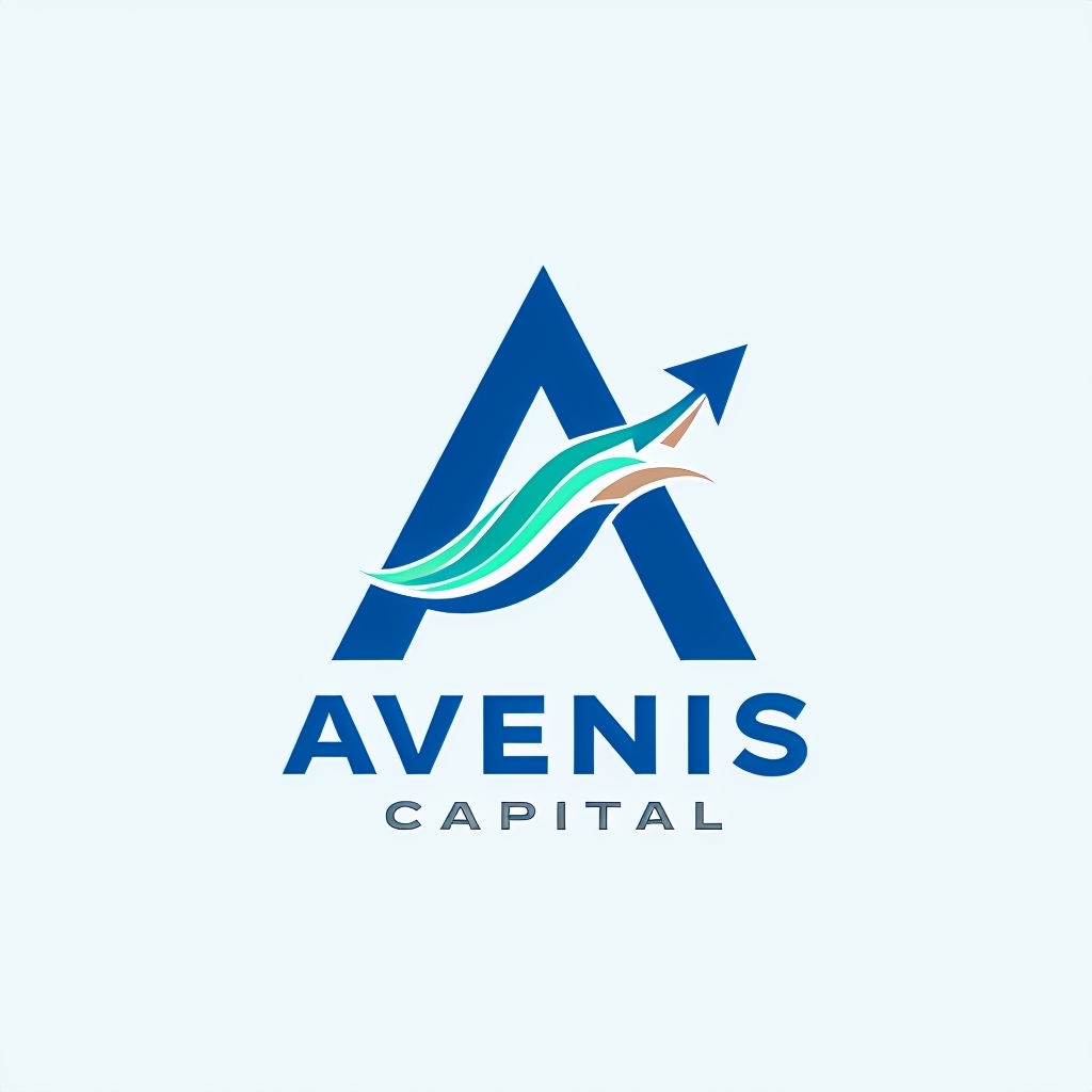 Modern Stylized Letter A Logo with Growth Arrow Design