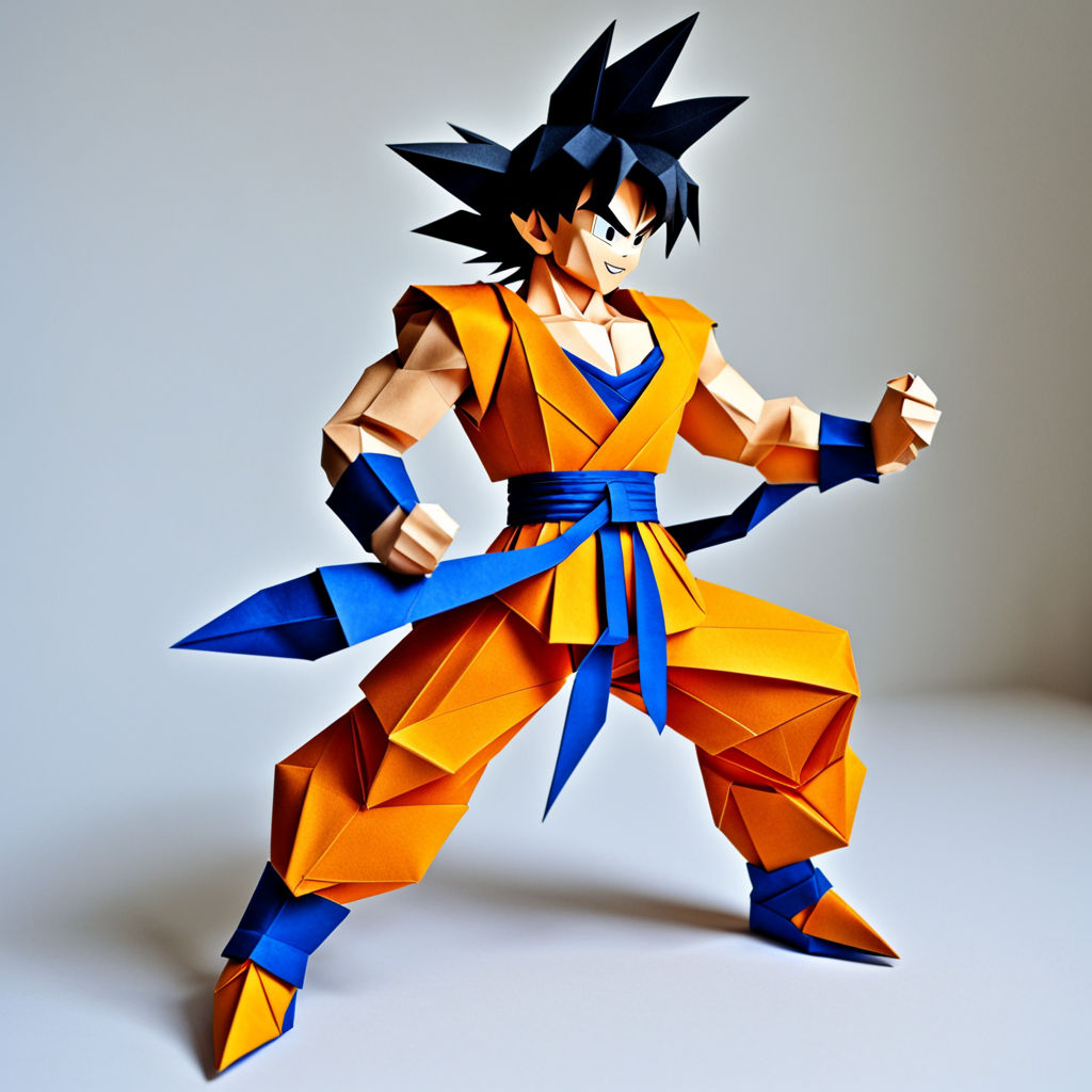 Origami Son Goku from 