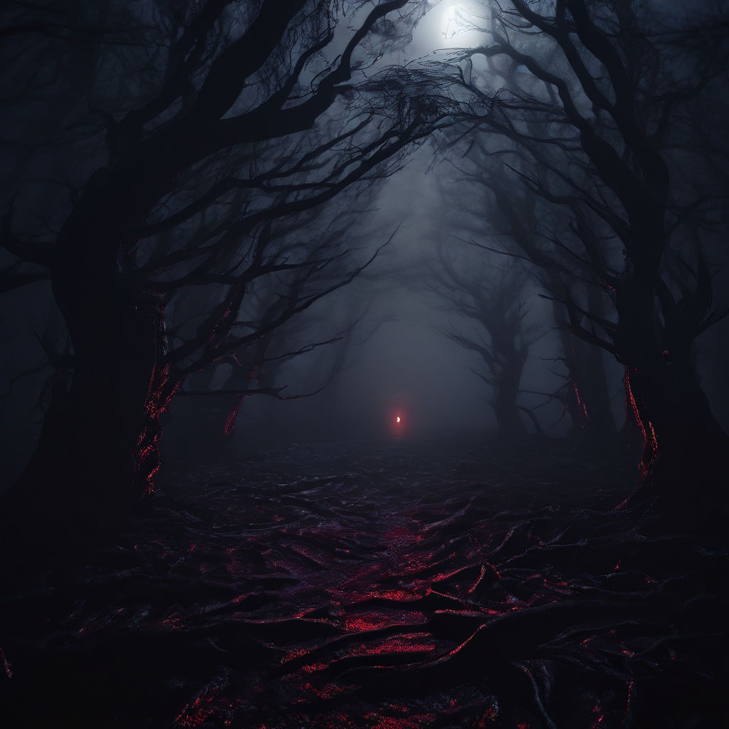 Dark dead forest by ZERG TSUR - Playground