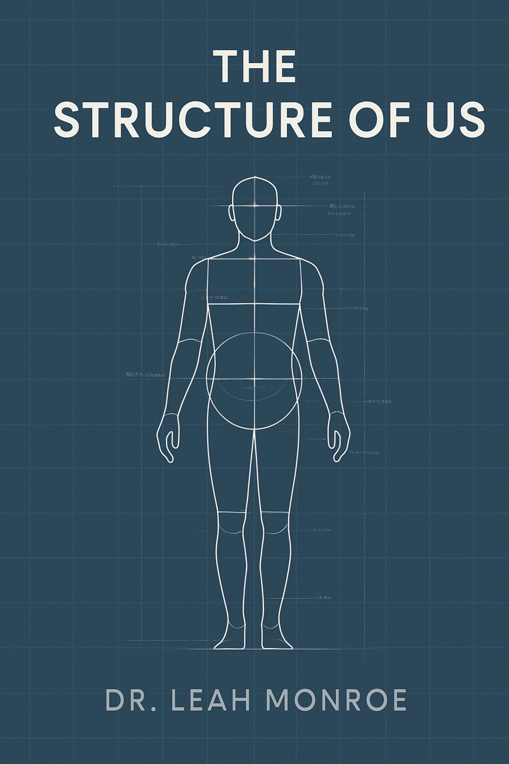 Minimalist Blueprint Design for The Structure of Us EBook Cover