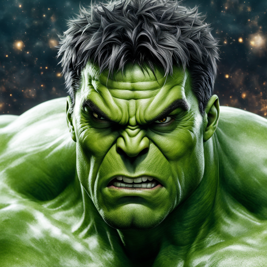 A vexed hulk by Ash - Playground