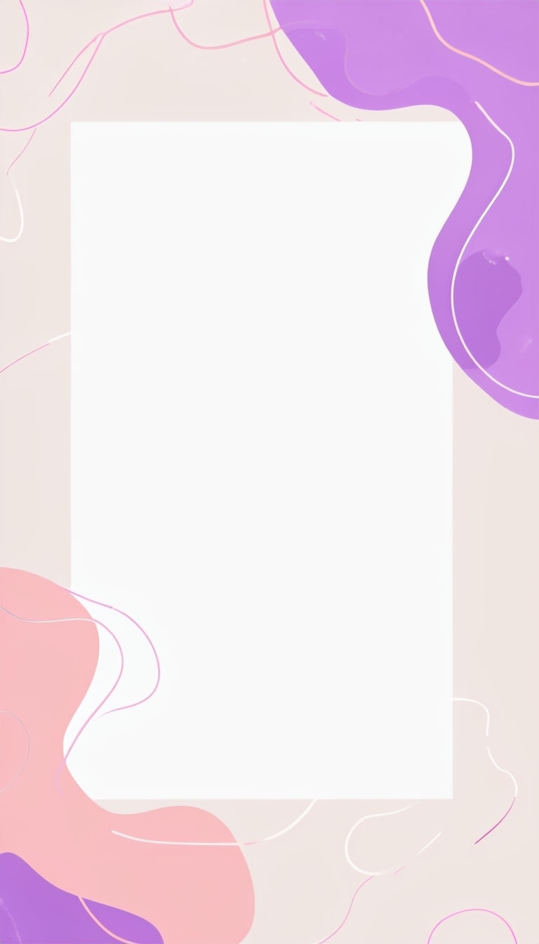 Modern Minimalist Abstract Pastel Design for Elegant Social Media Post