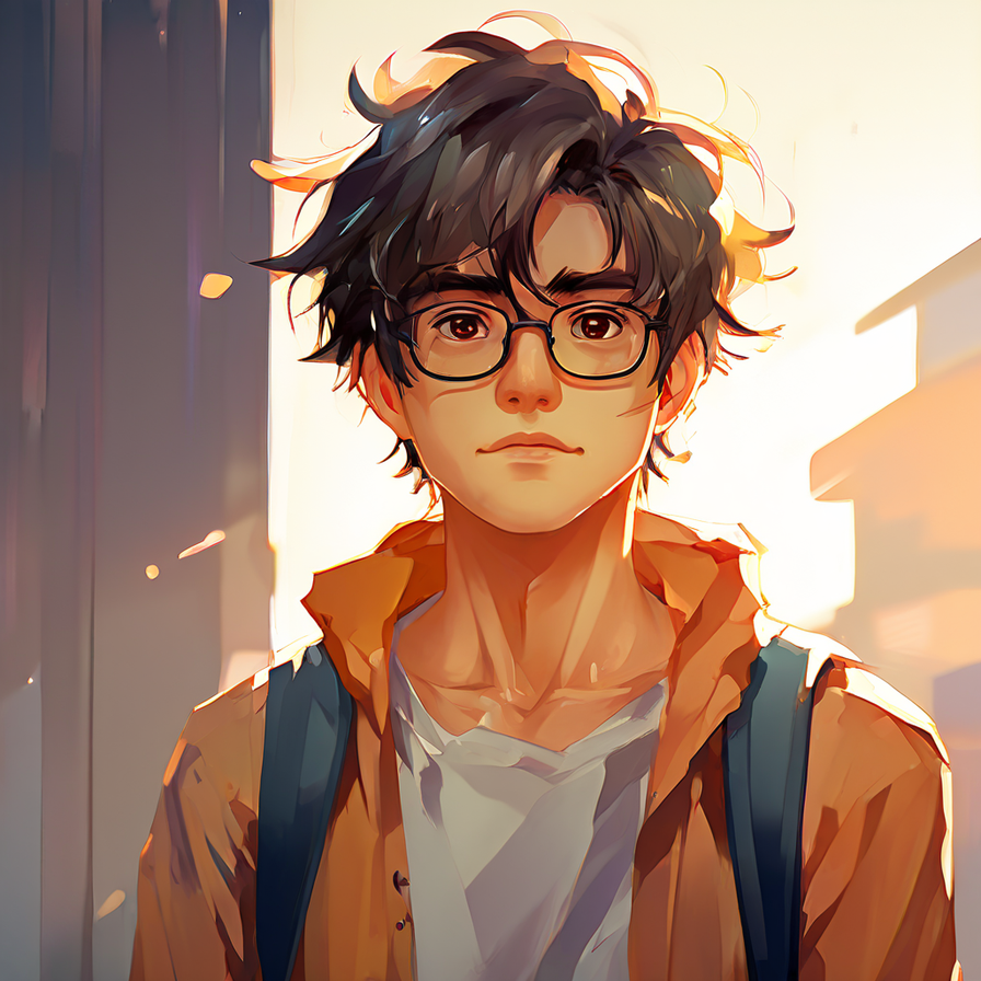 30-year-old male cartoon character by 박민아 - Playground