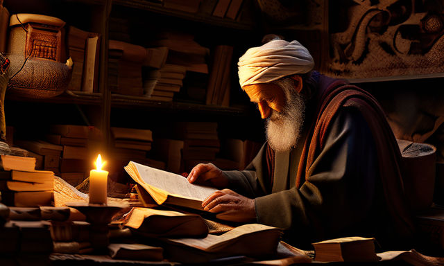 Striking depiction of Avicenna by YASSIN MOUSTAFA - Playground