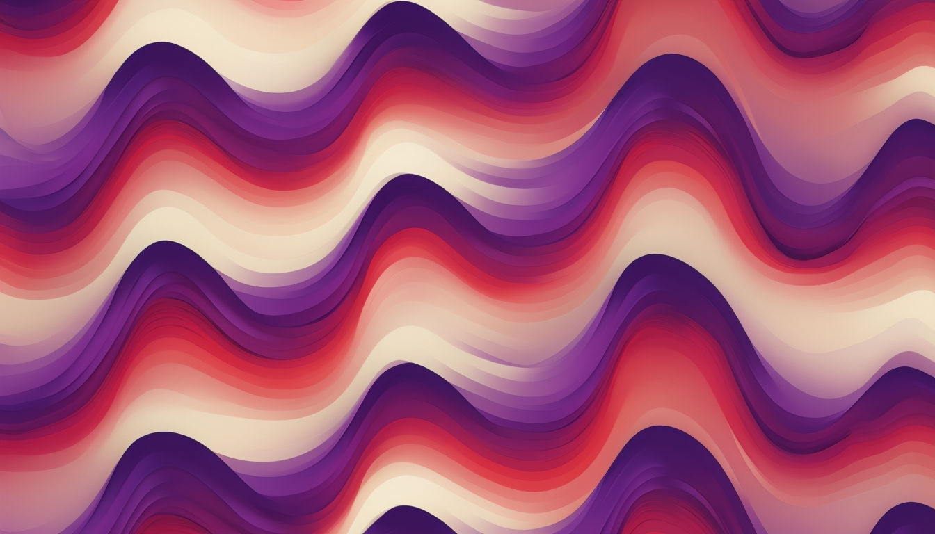 Vibrant Zigzag Waves Abstract Seamless Pattern Art