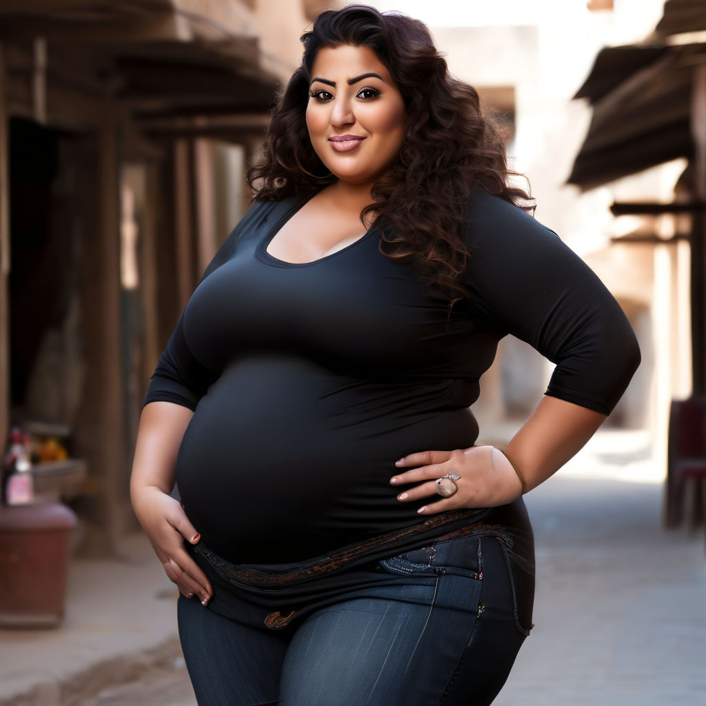 fat arab woman