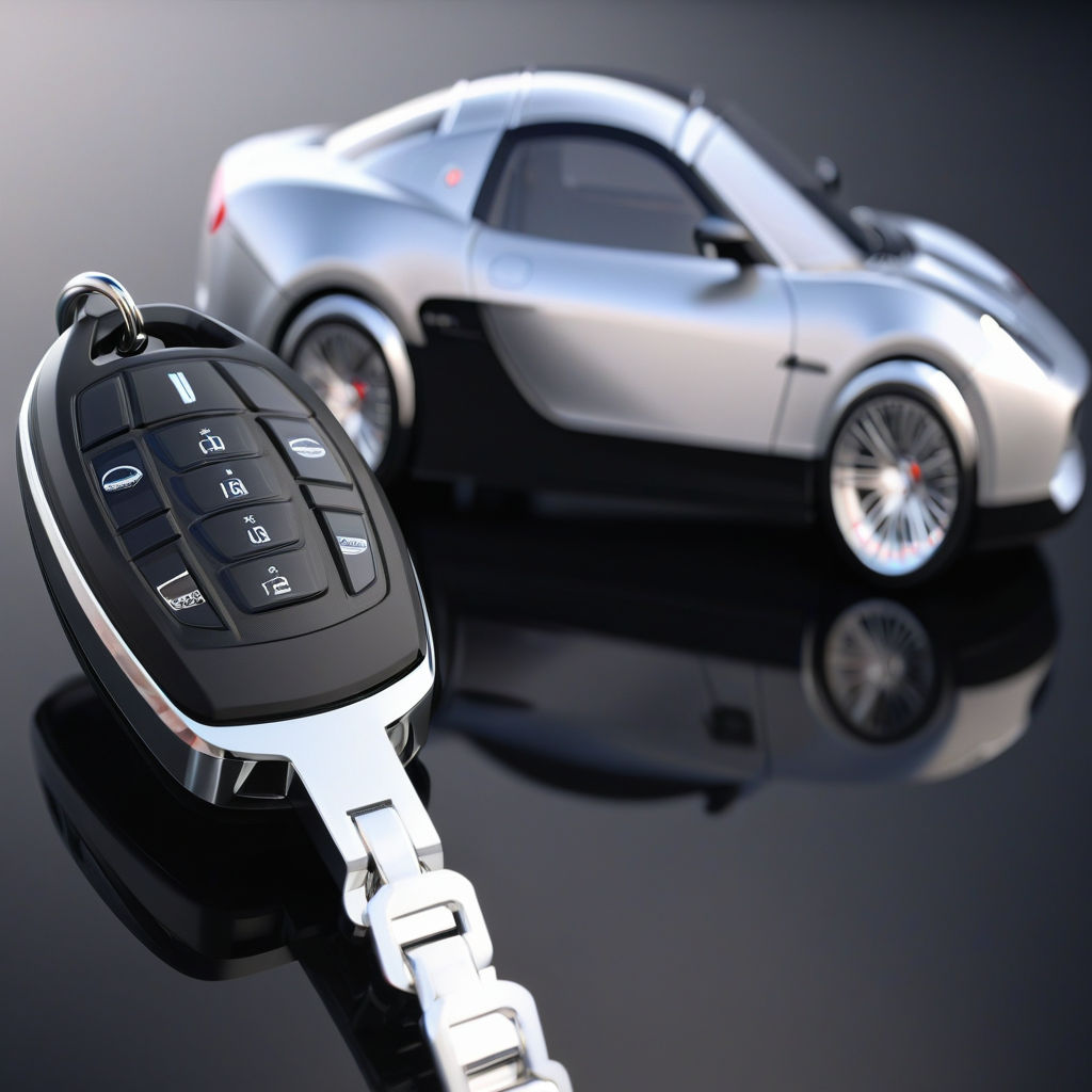 Sports car key fob featuring three buttons by pumpingmachine bhop Playground