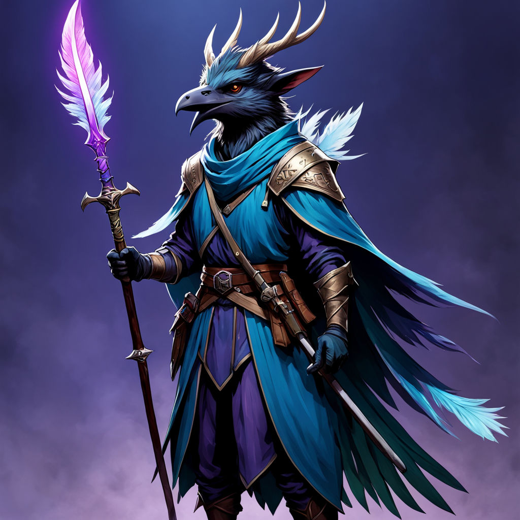 Dnd kenku fey wanderer ranger by Spec45 - Playground