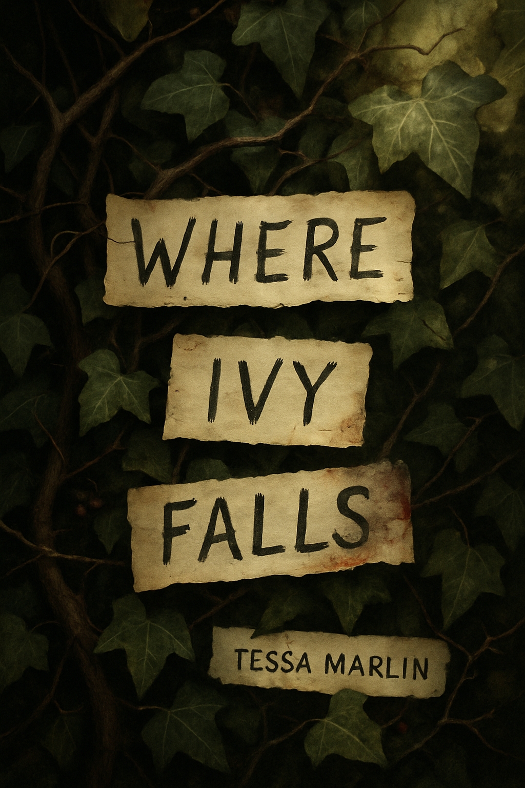 Where Ivy Falls Mystical Nature Themed EBook Cover