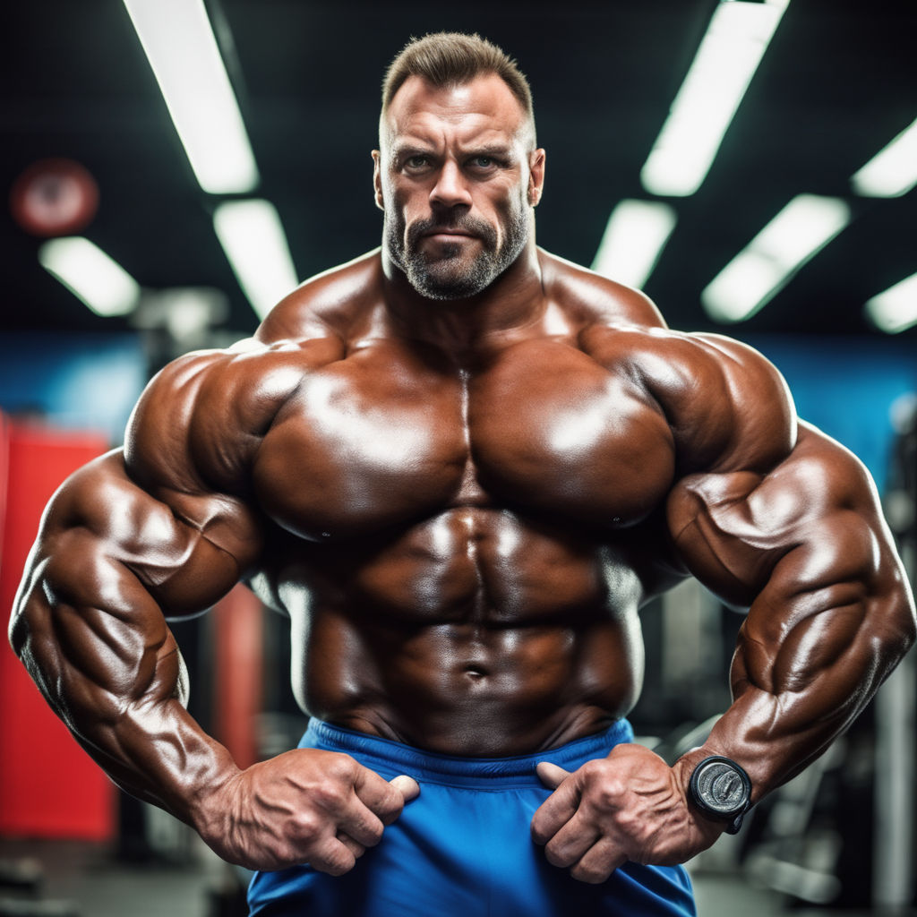 the largest most muscular extreme upper body