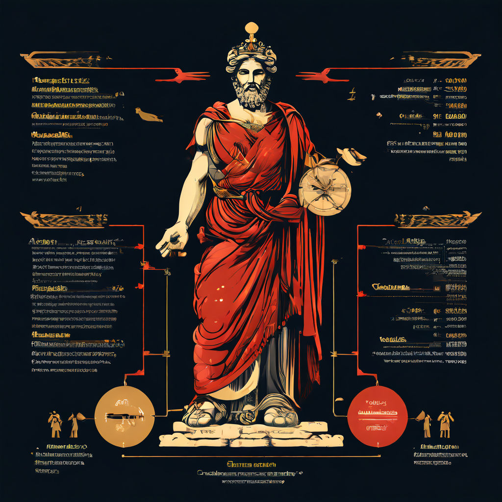 Ancient greek HIERARCHY infographic by mk Drom - Playground