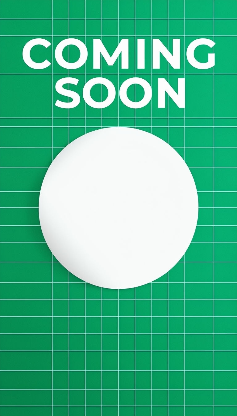 Minimalist Emerald Green Coming Soon Announcement Graphic Social Media Post
