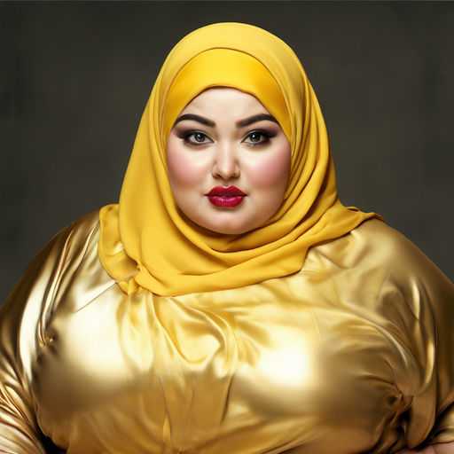 large lady hijab