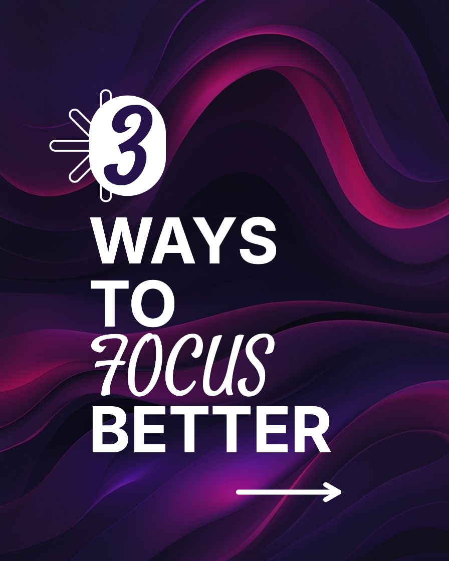 Modern Abstract Design for Focus Improvement Instagram Post