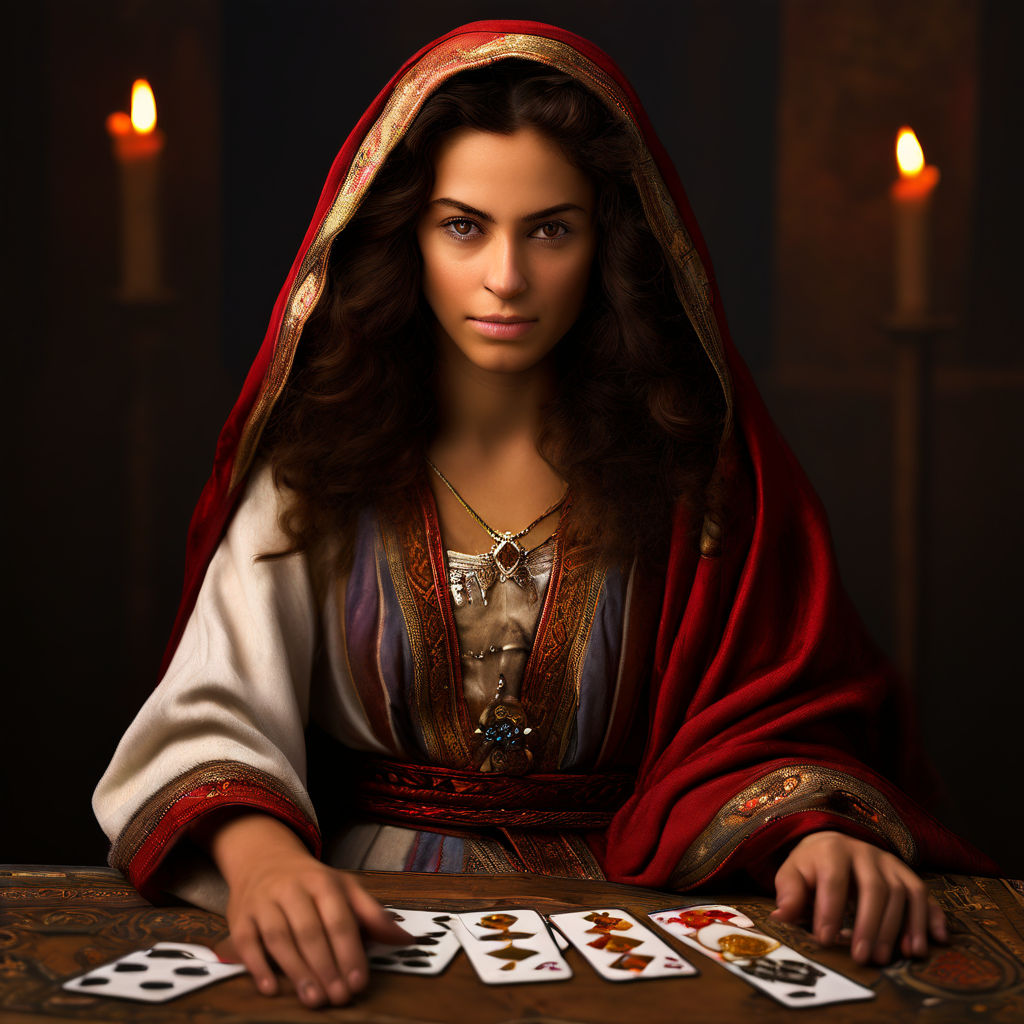 Miriam of israel in a card game number 6 by dorhananya - Playground