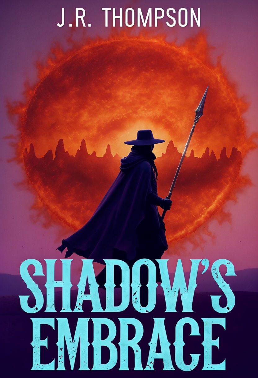 Shadow's Embrace Book Cover Design by J.R. Thompson EBook Cover