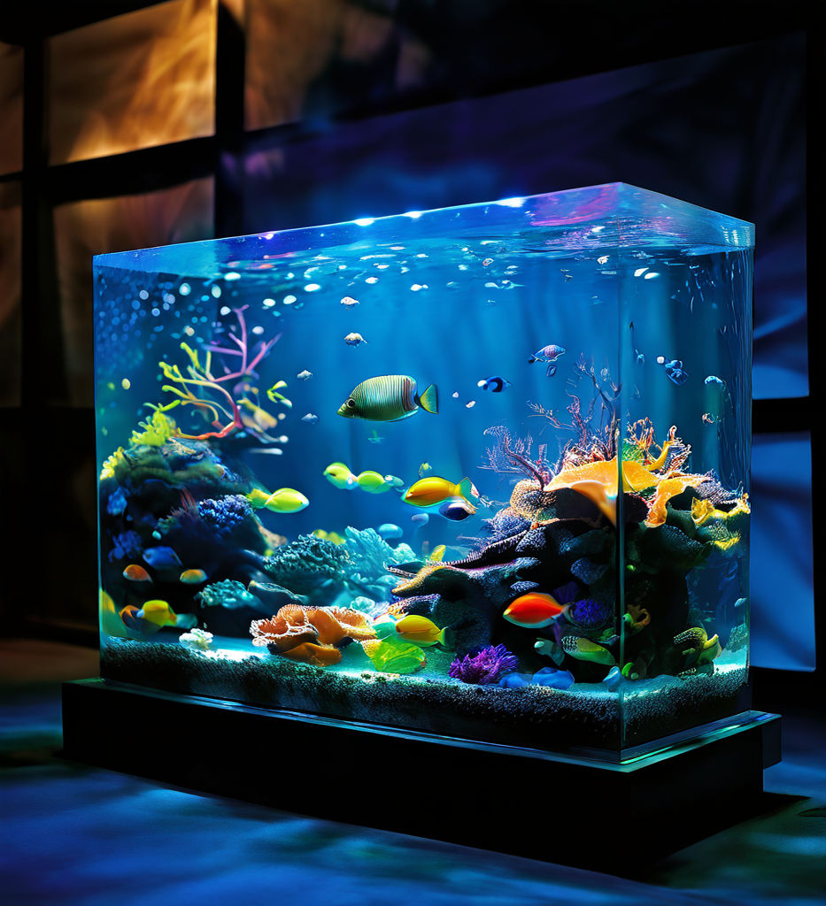 A large fish tank - Playground