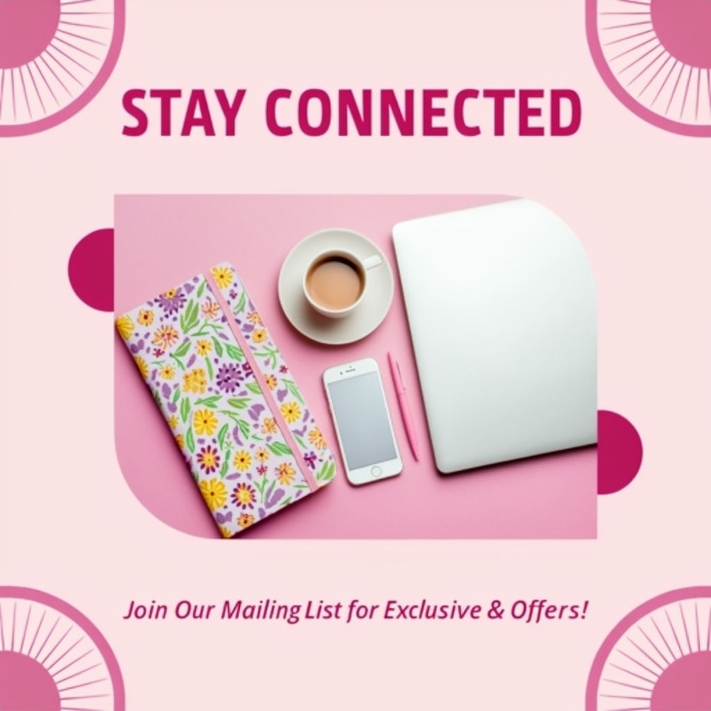 Minimalist Modern Social Media Ad for Staying Connected Social Media Post