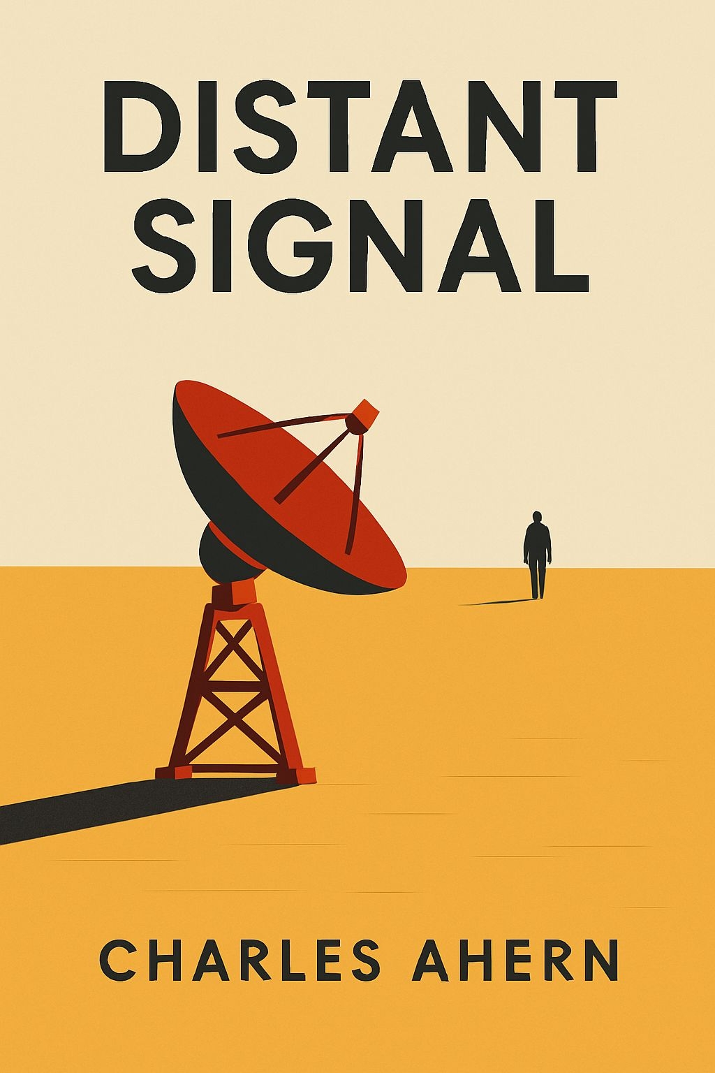 Distant Signal Minimalist Satellite Dish EBook Cover