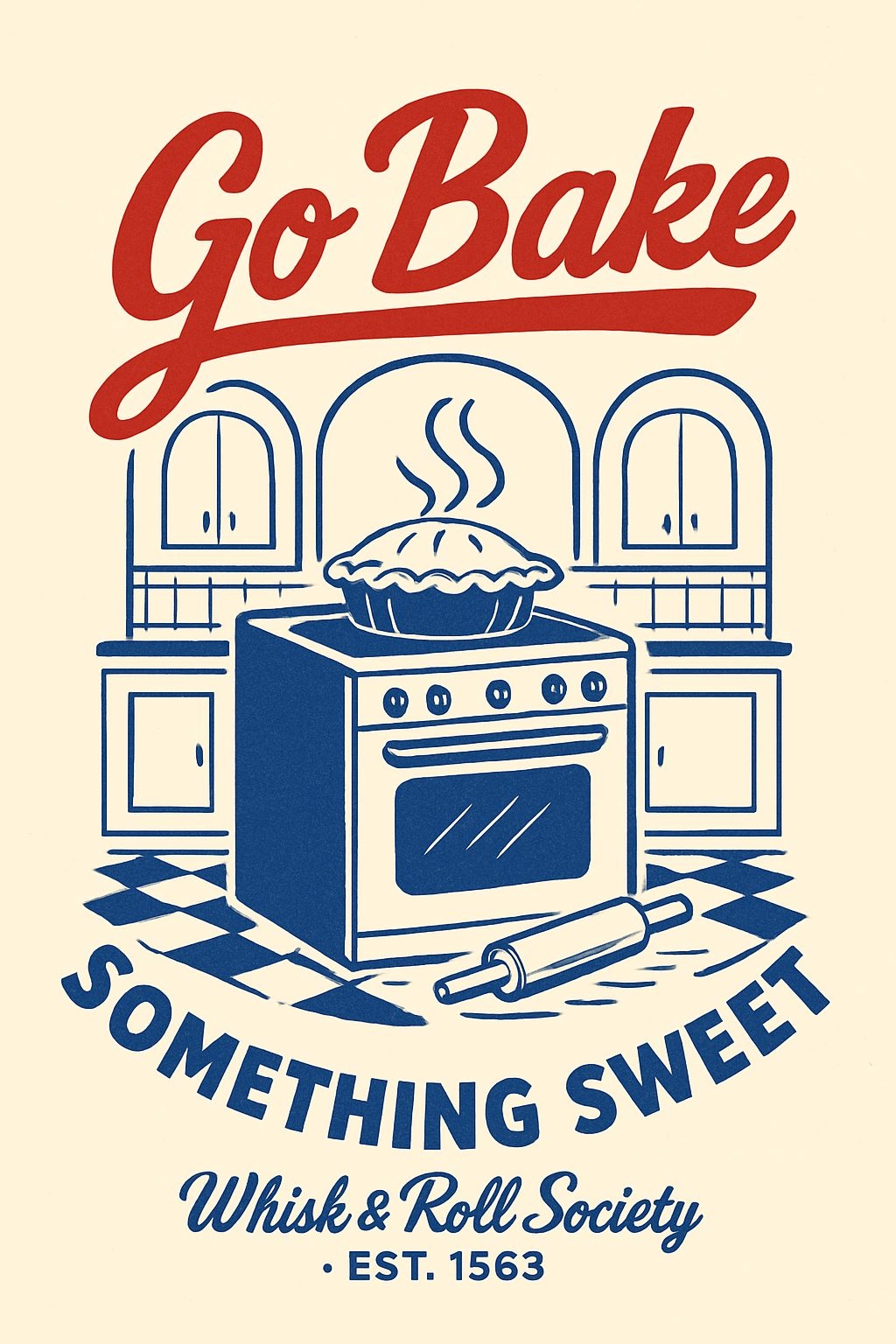 trendy baker poster