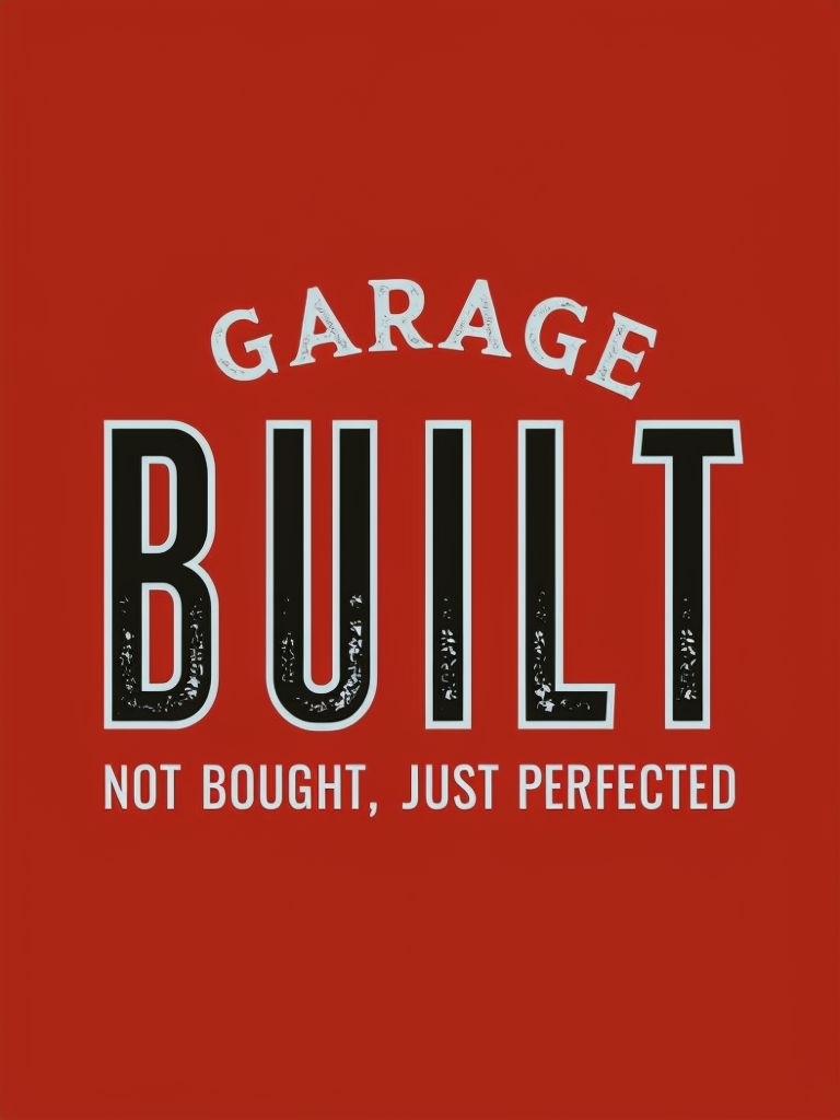 Vintage Classic Cars Garage Built T-Shirt