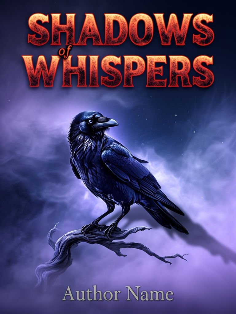 Shadows of Whispers Mysterious Raven EBook Cover