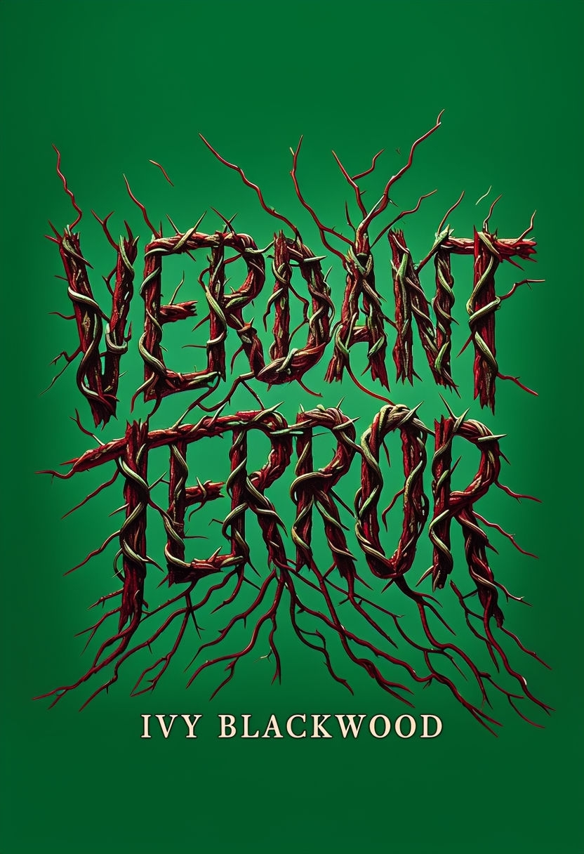 Verdant Terror: A Botanical Horror EBook Cover Design