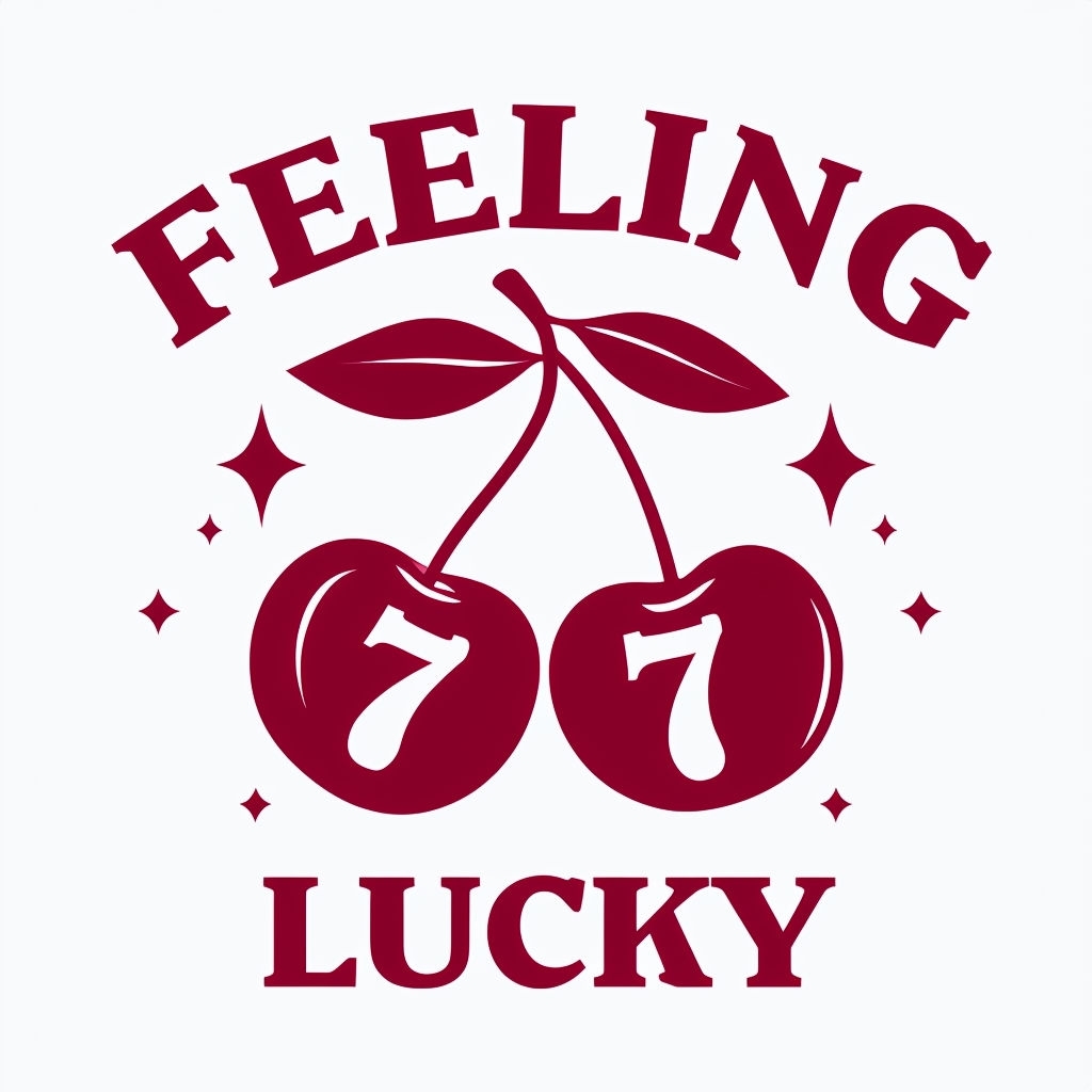 Feeling Lucky Cherry Design for Stylish Hat