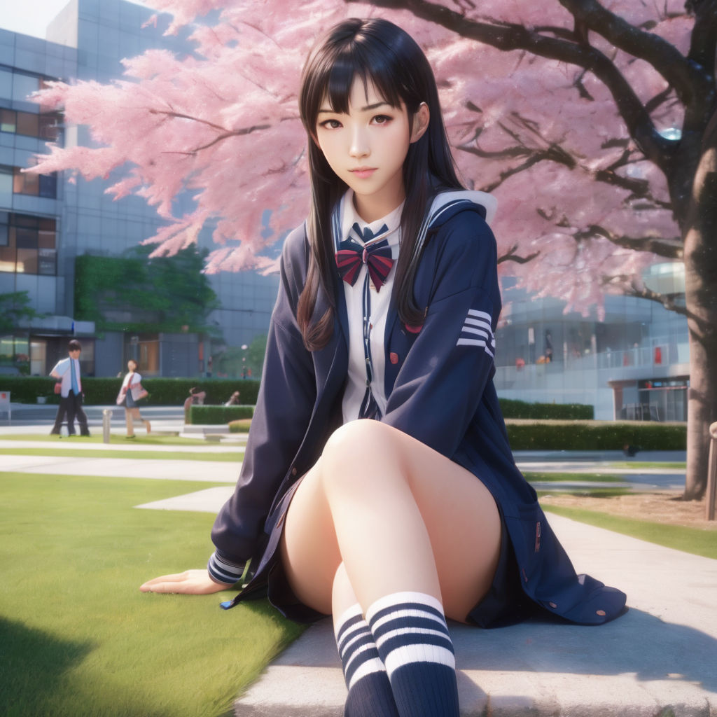 Ai realistic anime sexy girl